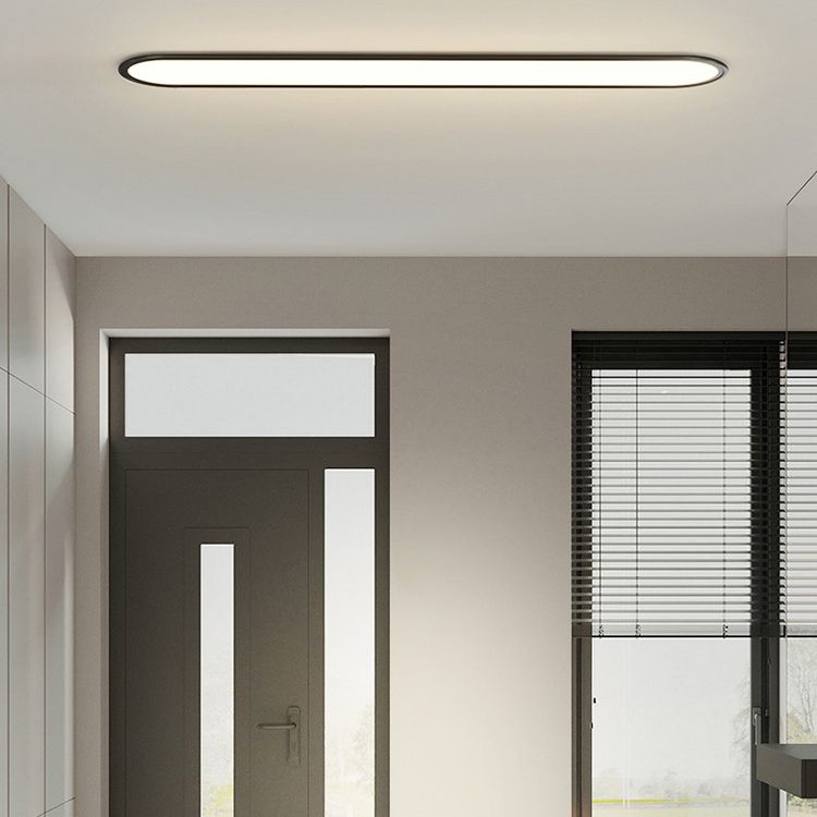 Ceiling Light | Oval LED Flush Mount