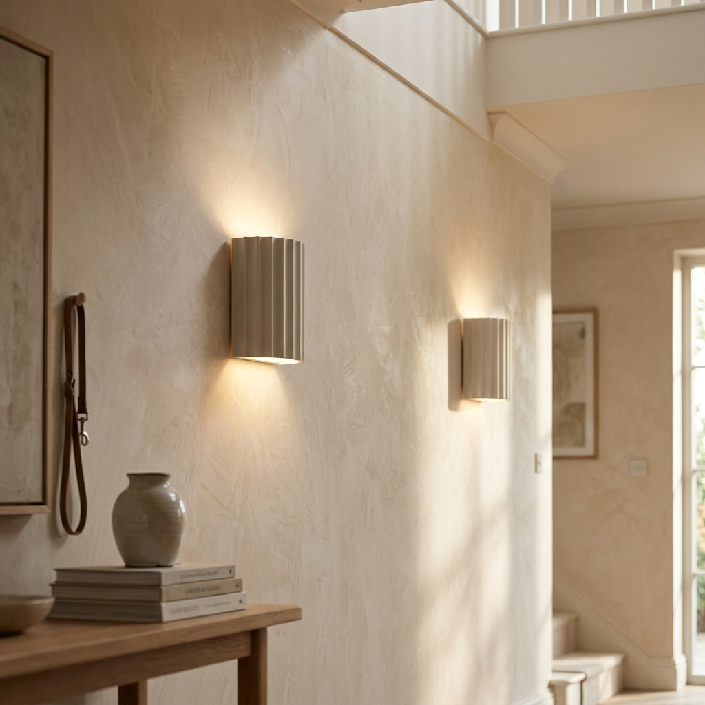 Wall Light | Grooved Column Wall Sconce