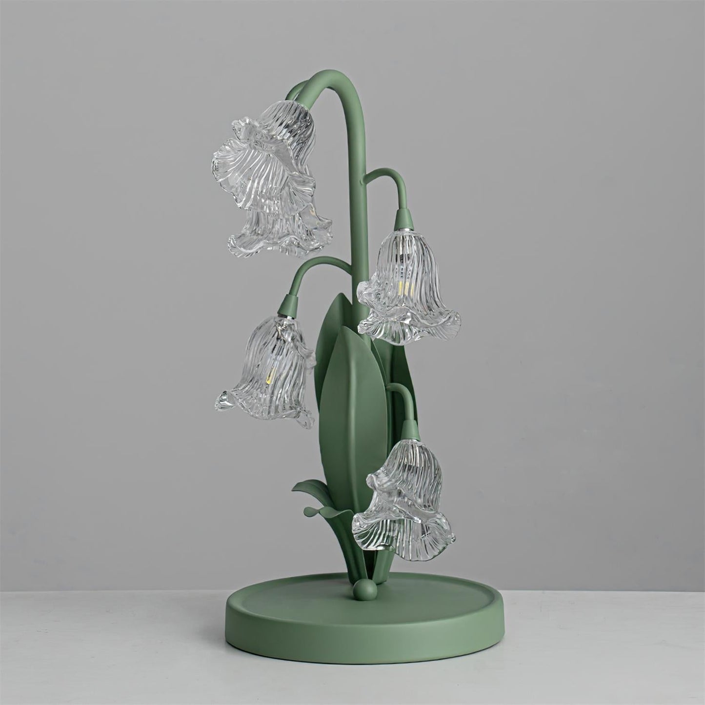 Table Light | Crystal Flower Bud Design