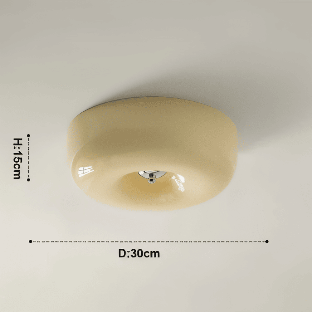 Ceiling Light | Donut Glass Dome Design