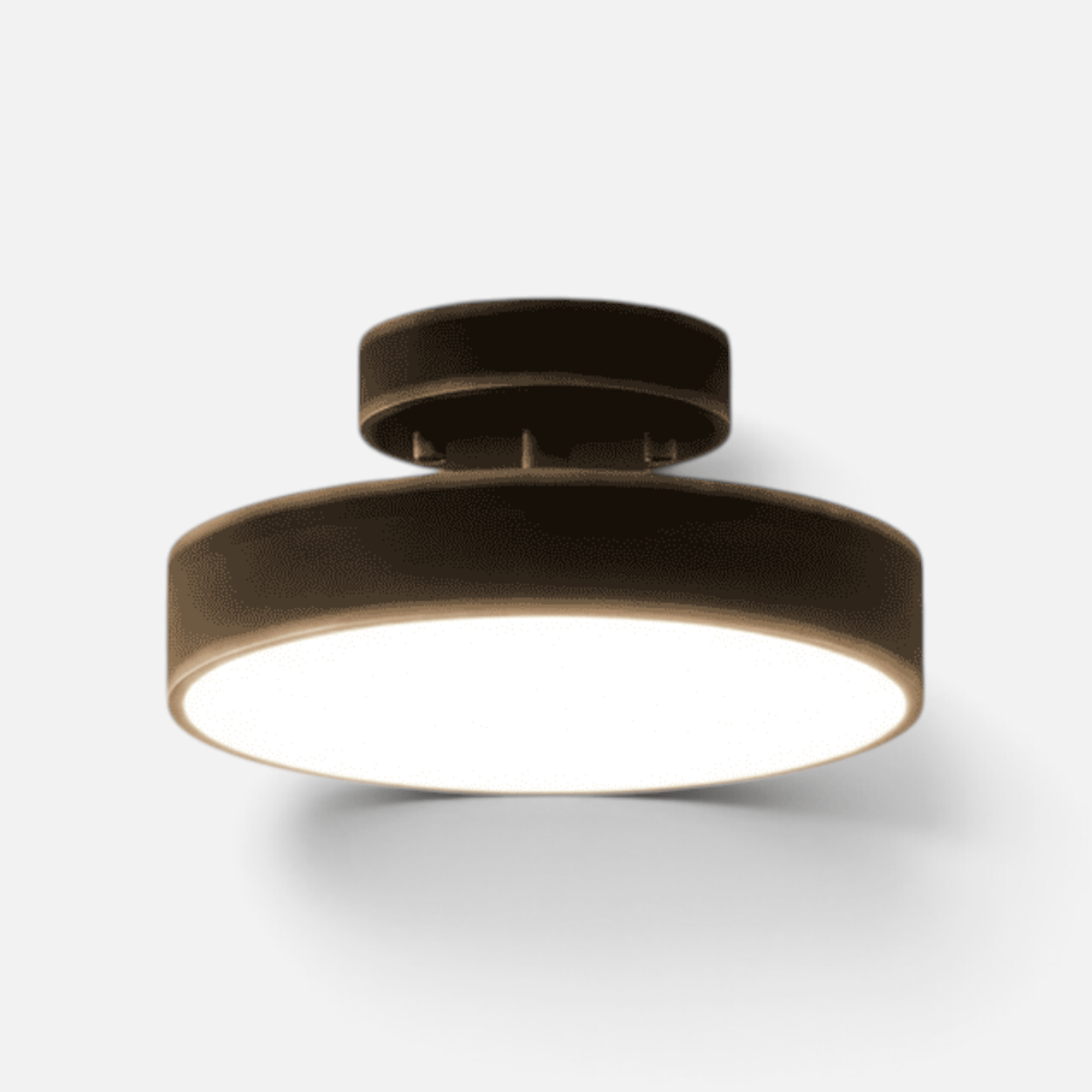Elvora Ceiling Light | Round Drum Flush Mount