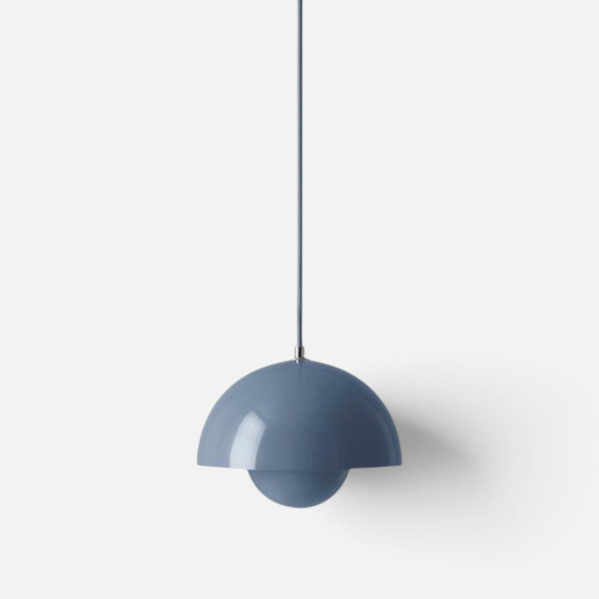 Elvora Pendant Light | Glossy Dome Shade Design