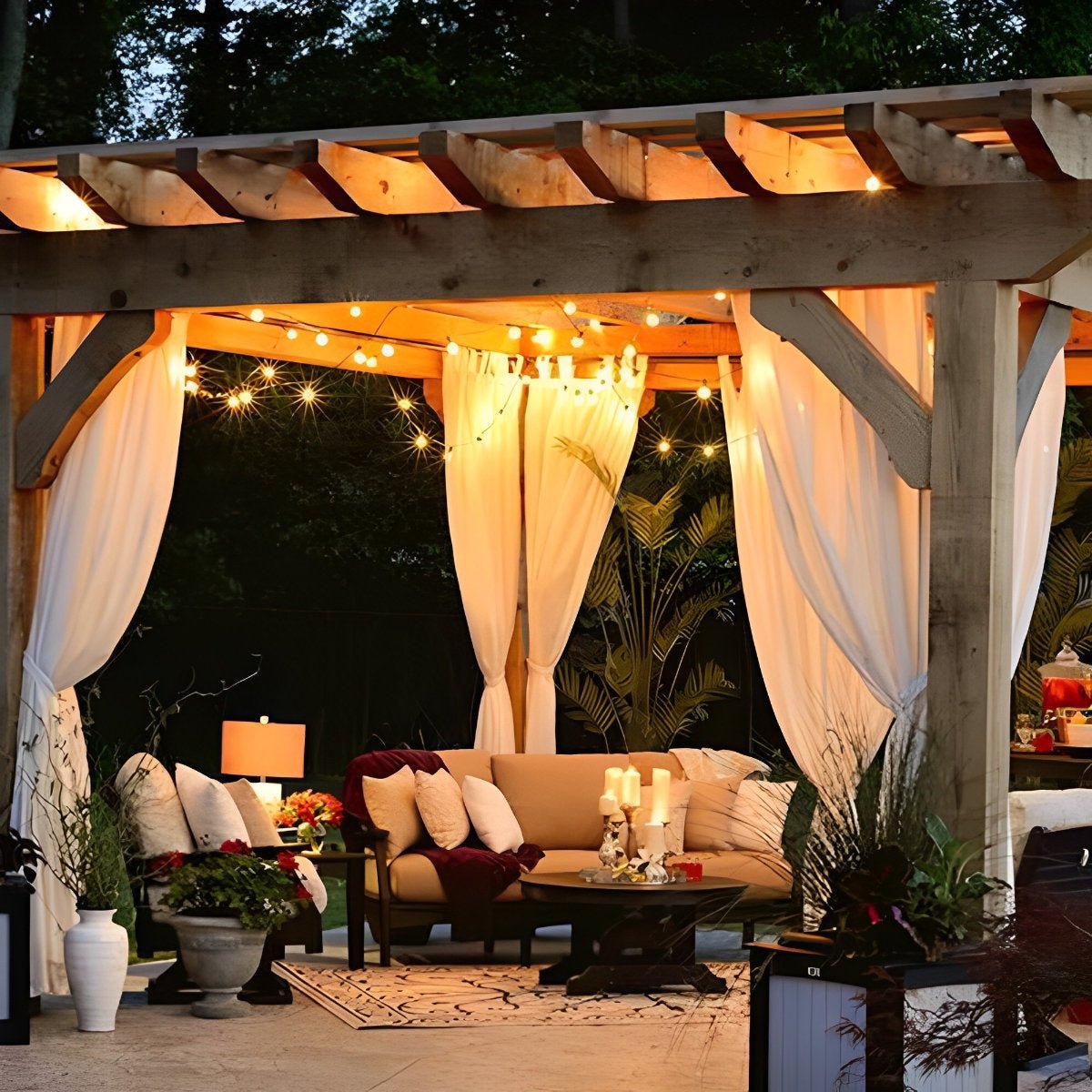 String Lights | Outdoor Patio Bulb Design