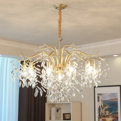 Pendant Light | Crystal Branch Chandelier Design