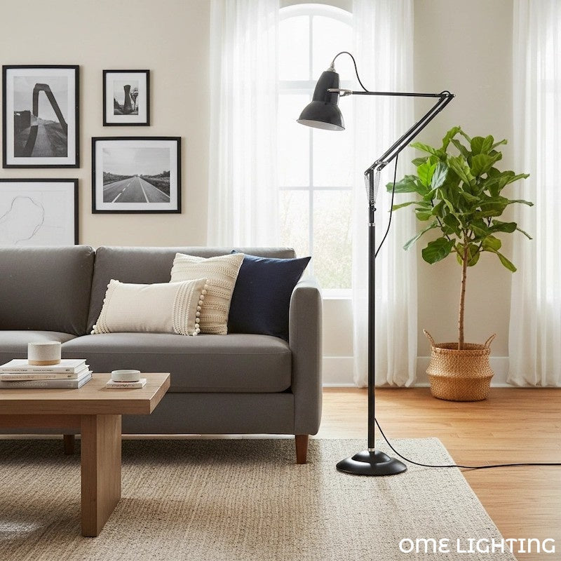 Floor Light | Industrial Spring Balance Design