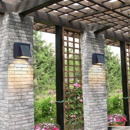 Wall Light | Geometric Metal Outdoor Design