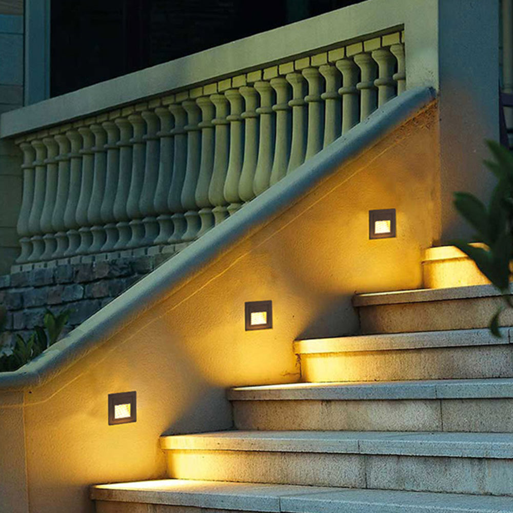 Wall Light | Recessed Outdoor Step Design