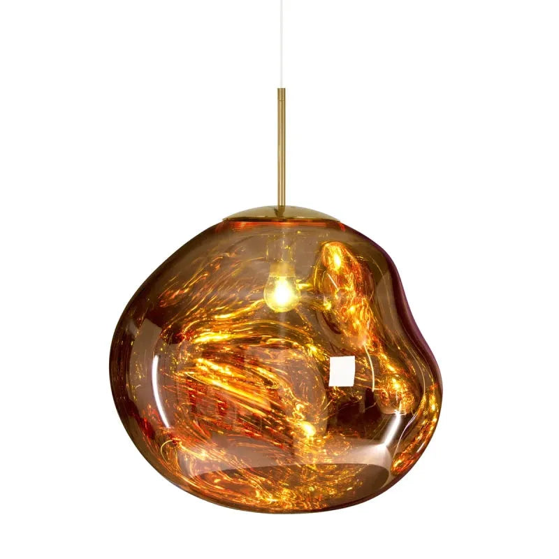 Pendant Light | Molten Glass Lava Design