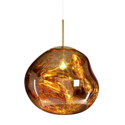 Pendant Light | Molten Glass Lava Design