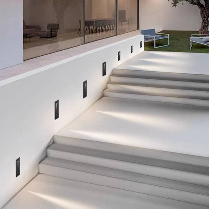 Wall Light | Recessed Outdoor Step Design