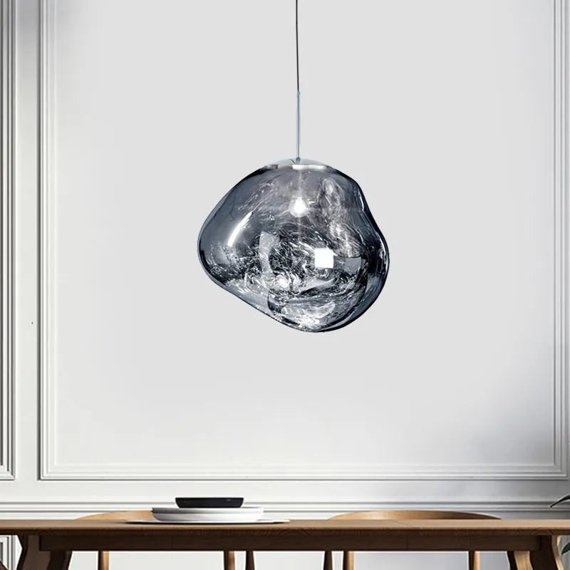 Pendant Light | Molten Glass Lava Design