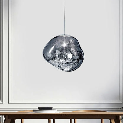 Pendant Light | Molten Glass Lava Design