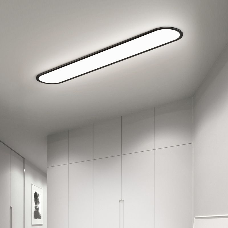Ceiling Light | Oval LED Flush Mount