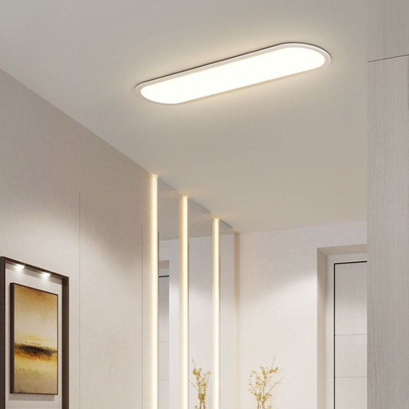 Ceiling Light | Oval LED Flush Mount