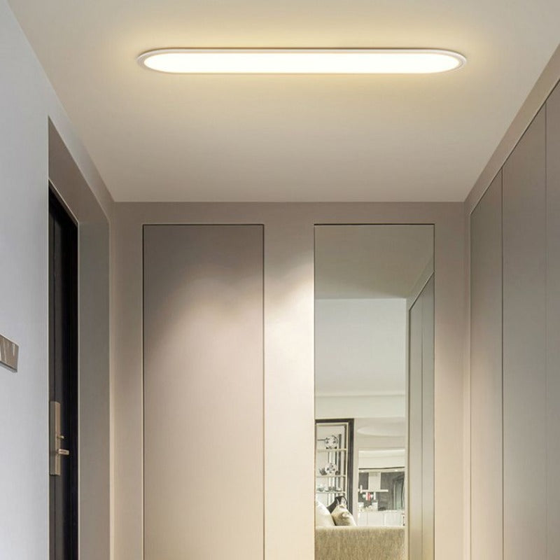 Ceiling Light | Oval LED Flush Mount