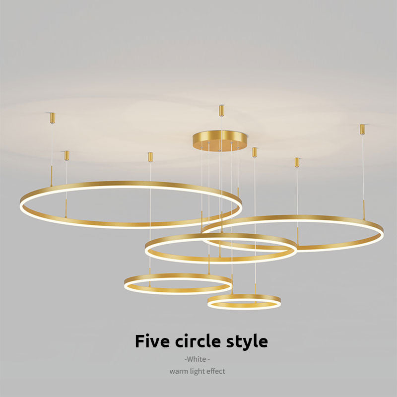 Pendant Light | LED Ring Multi Circle Design