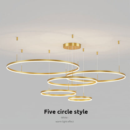 Pendant Light | LED Ring Multi Circle Design