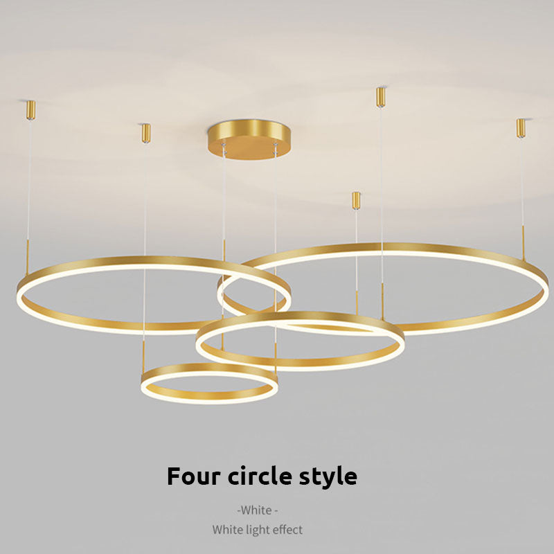 Pendant Light | LED Ring Multi Circle Design