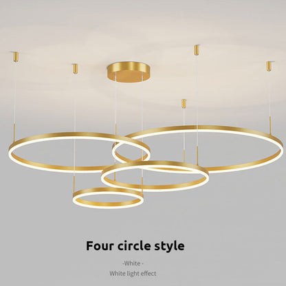 Pendant Light | LED Ring Multi Circle Design