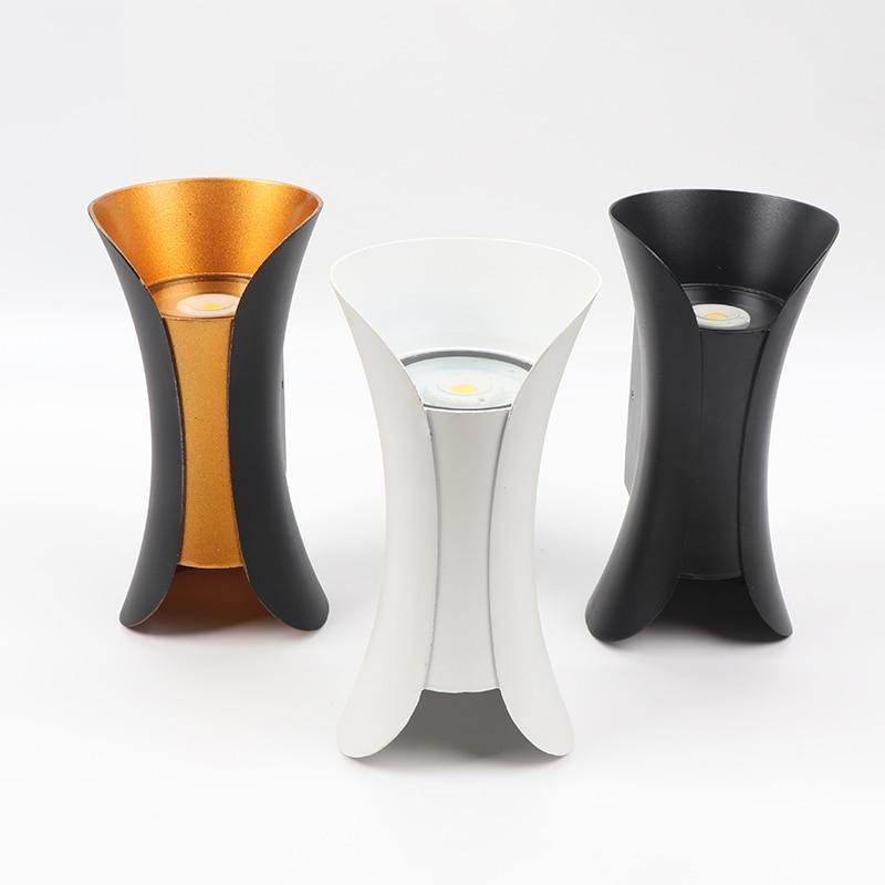 Wall Light | Curved Up Down Outdoor Design