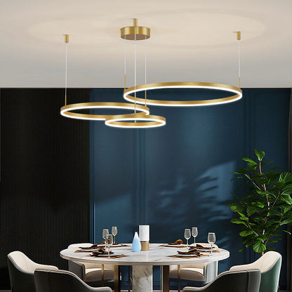 Pendant Light | LED Ring Multi Circle Design
