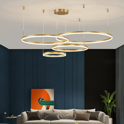 Pendant Light | LED Ring Multi Circle Design