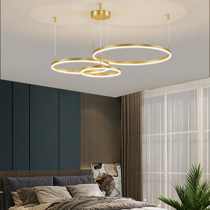 Pendant Light | LED Ring Multi Circle Design