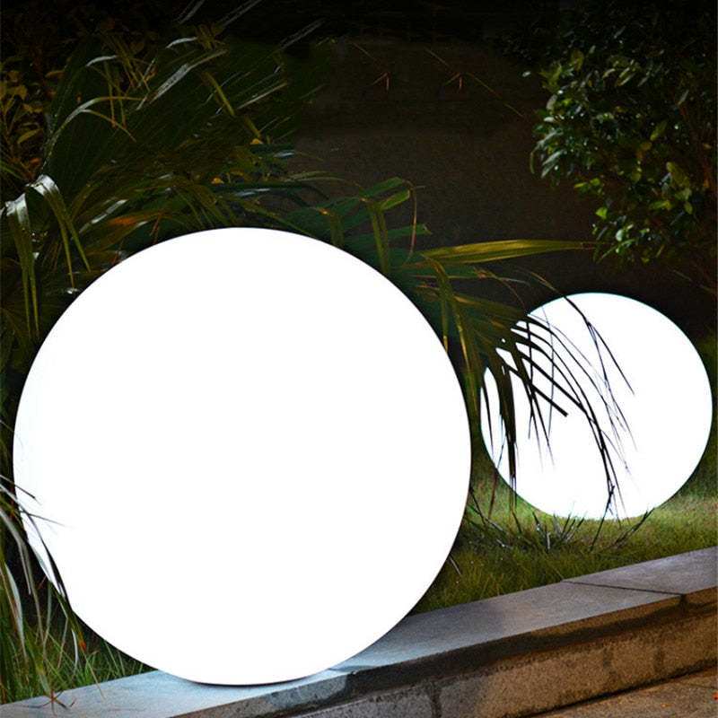 Floor Light | Glowing Sphere Ball Design