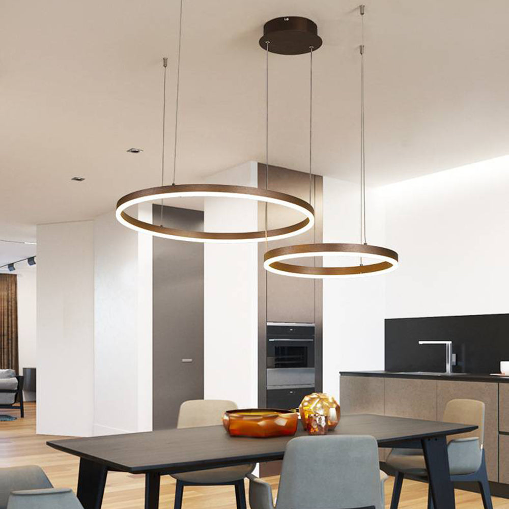 Pendant Light | LED Ring Multi Circle Design