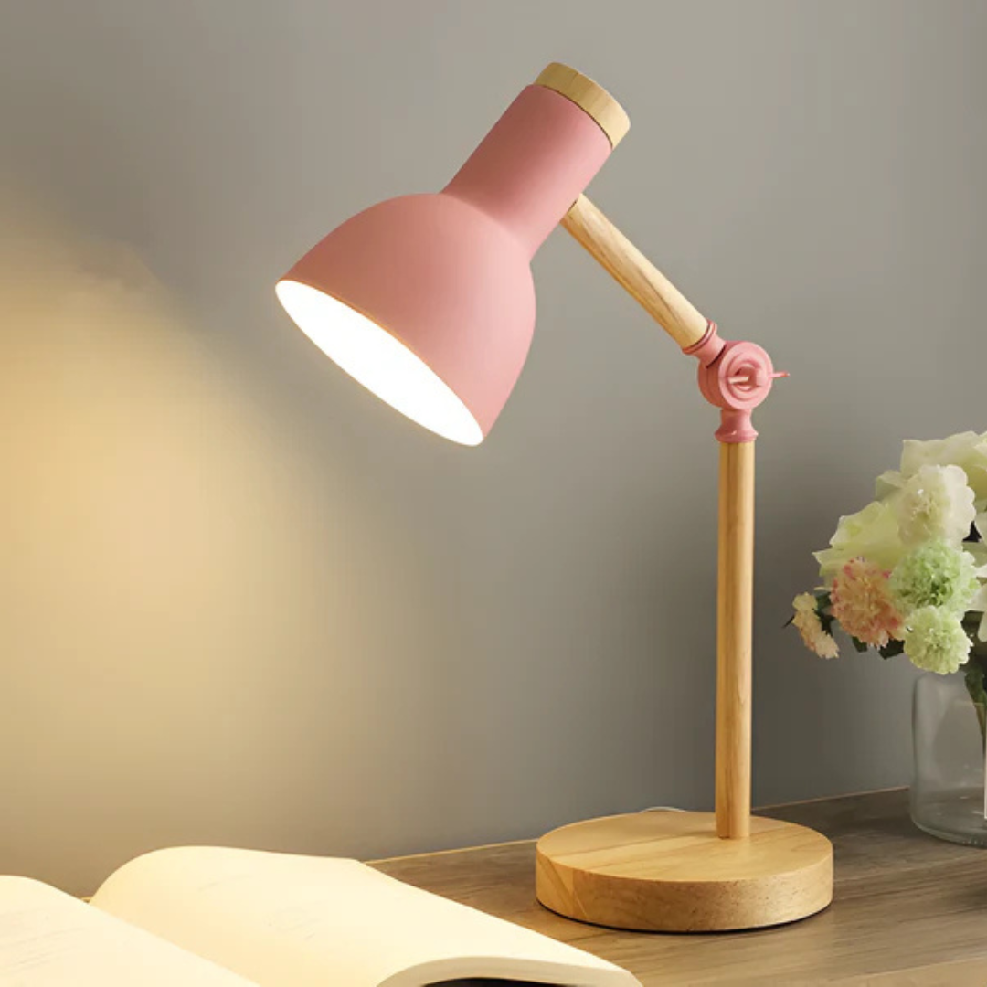 Table Light | Wooden Stand Task Design