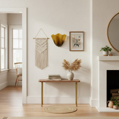 Wall Light | Sculptural Glass Uplighter Design