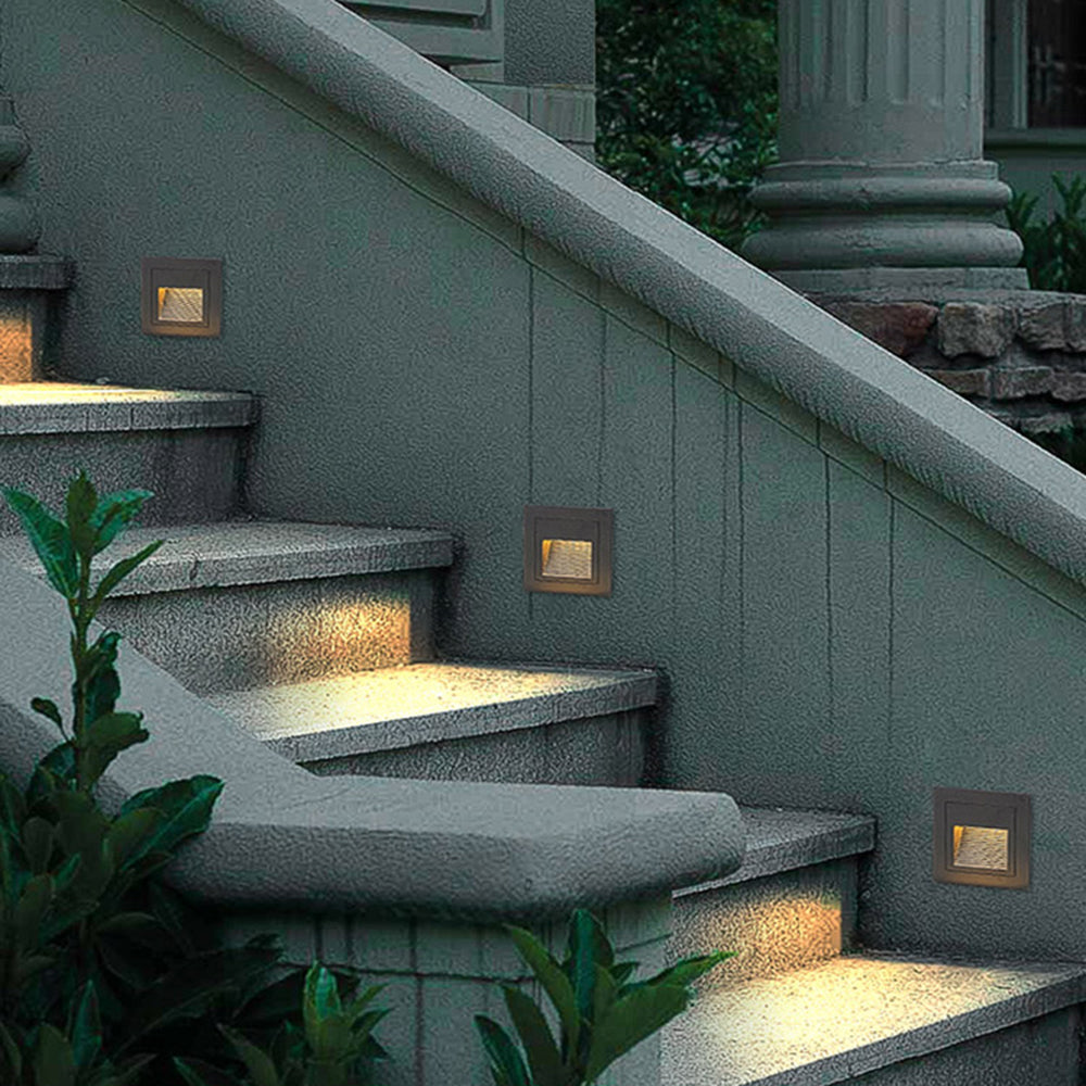 Wall Light | Recessed Outdoor Step Design