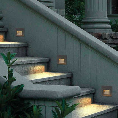Wall Light | Recessed Outdoor Step Design