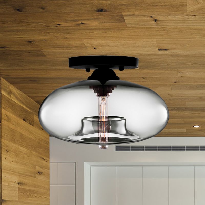 Ceiling Light | Art Deco Glass Globe Design
