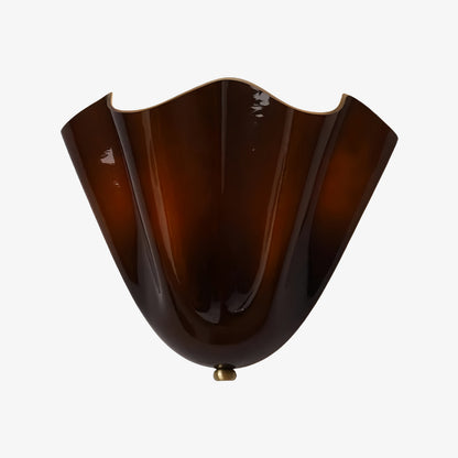 Wall Light | Sculptural Glass Uplighter Design