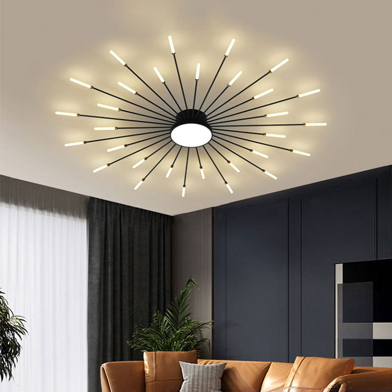 Ceiling Light | Sunburst Firework Design