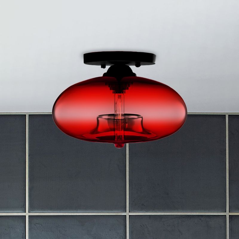 Ceiling Light | Art Deco Glass Globe Design