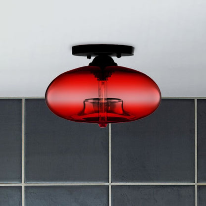 Ceiling Light | Art Deco Glass Globe Design