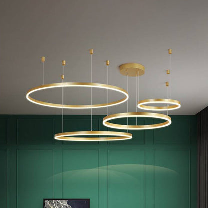 Pendant Light | LED Ring Multi Circle Design