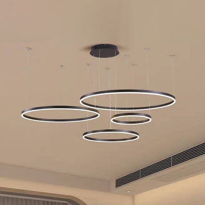 Pendant Light | LED Ring Multi Circle Design