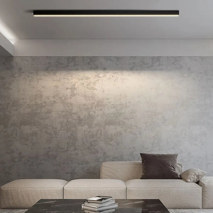 Ceiling Light | Linear Black LED Design