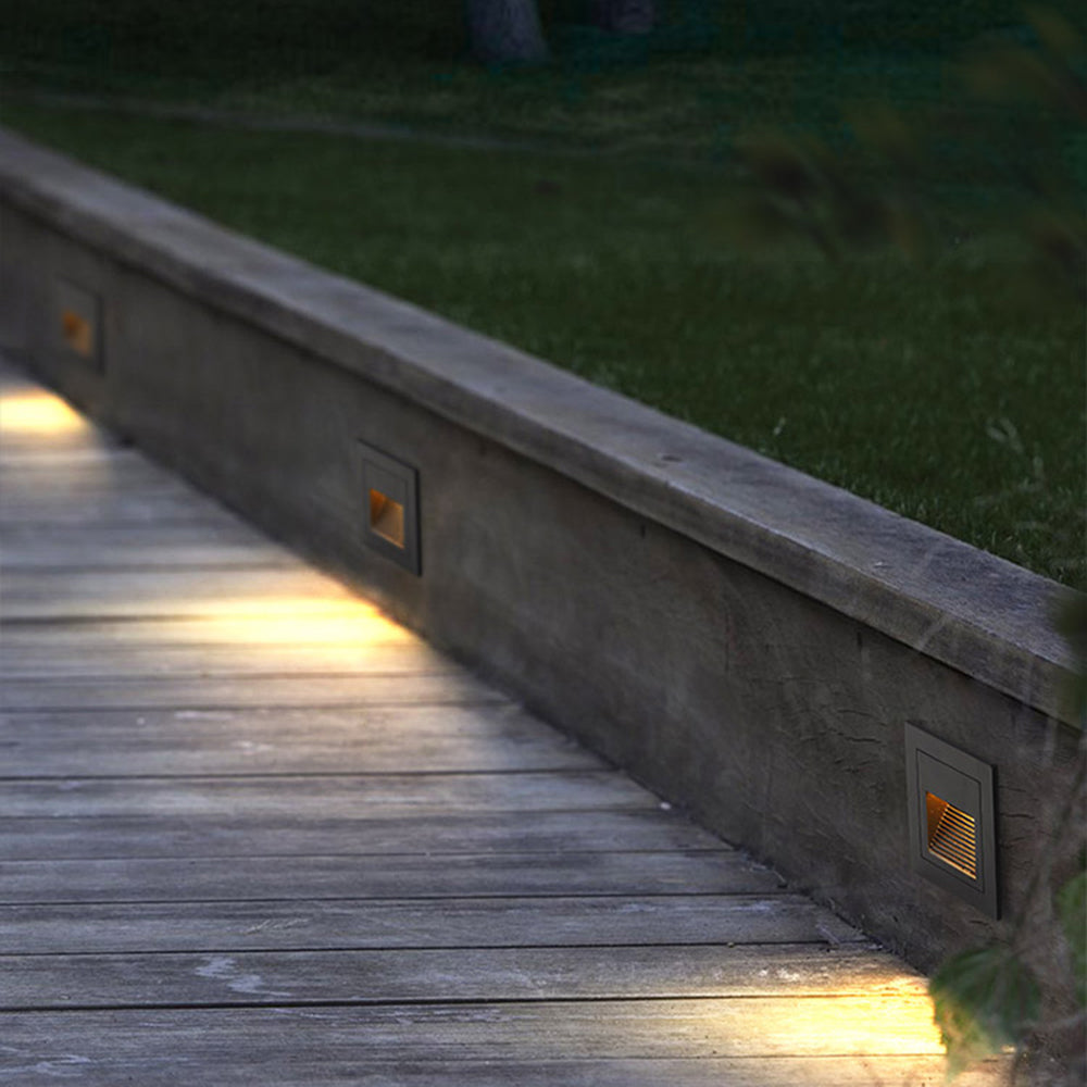 Wall Light | Recessed Outdoor Step Design