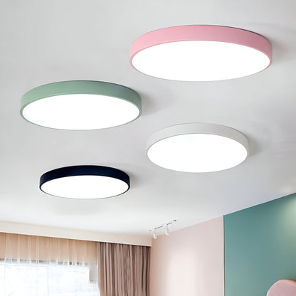 Ceiling Light | Minimalist Round Flush Mount