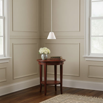 Pendant Light | Milk Glass Cone Design