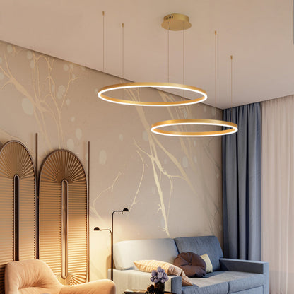 Pendant Light | LED Ring Multi Circle Design