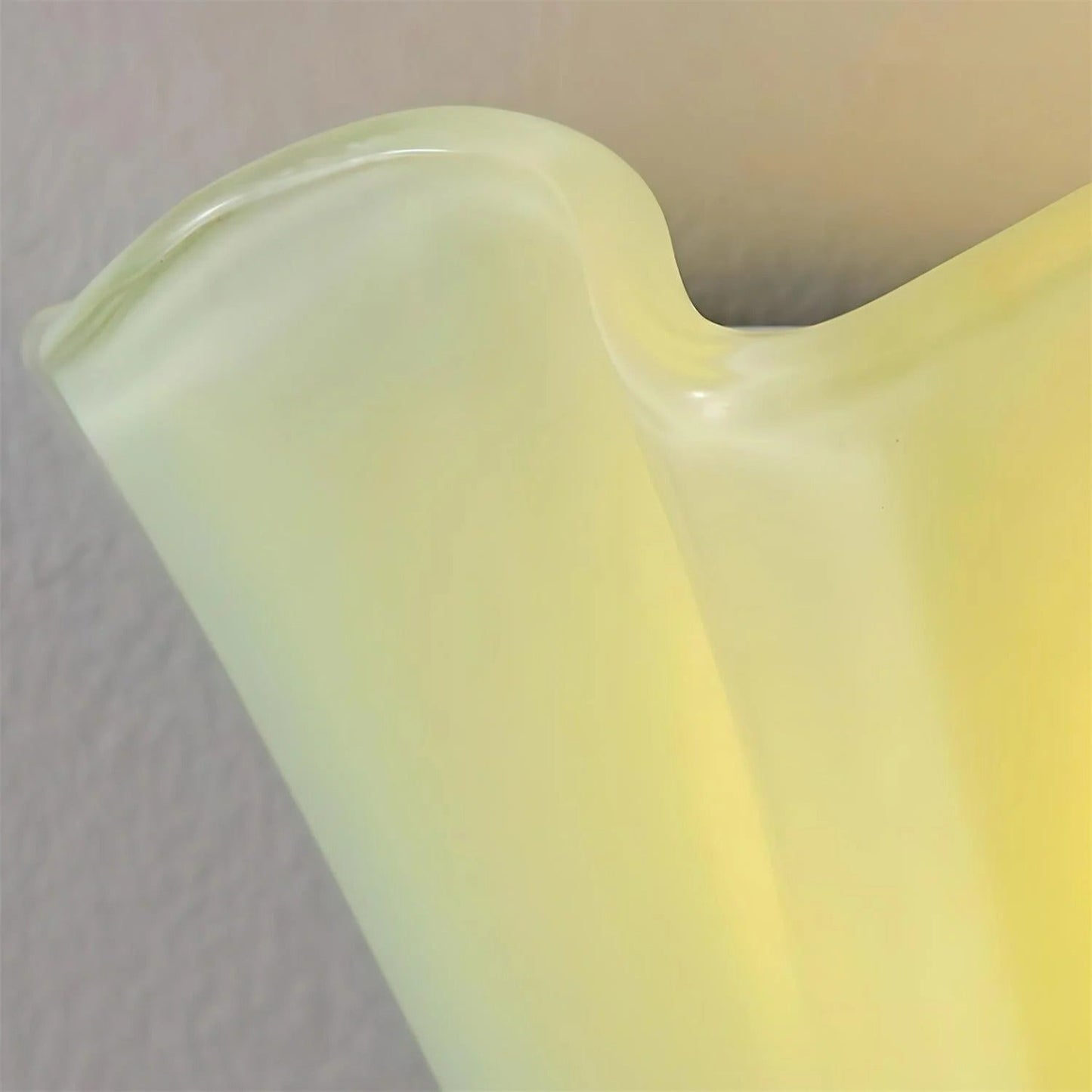Wall Light | Sculptural Glass Uplighter Design
