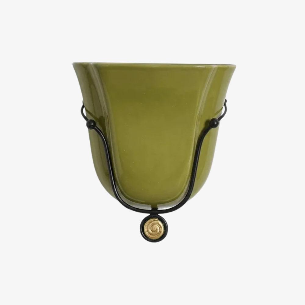 Wall Light | Sculptural Glass Uplighter Design