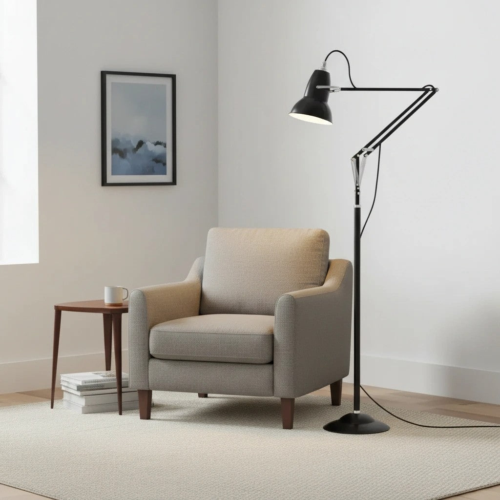 Floor Light | Industrial Spring Balance Design