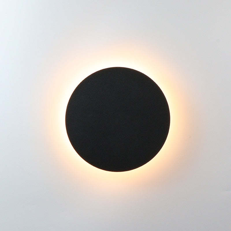 Wall Light | Minimalist Disc Halo Lamp