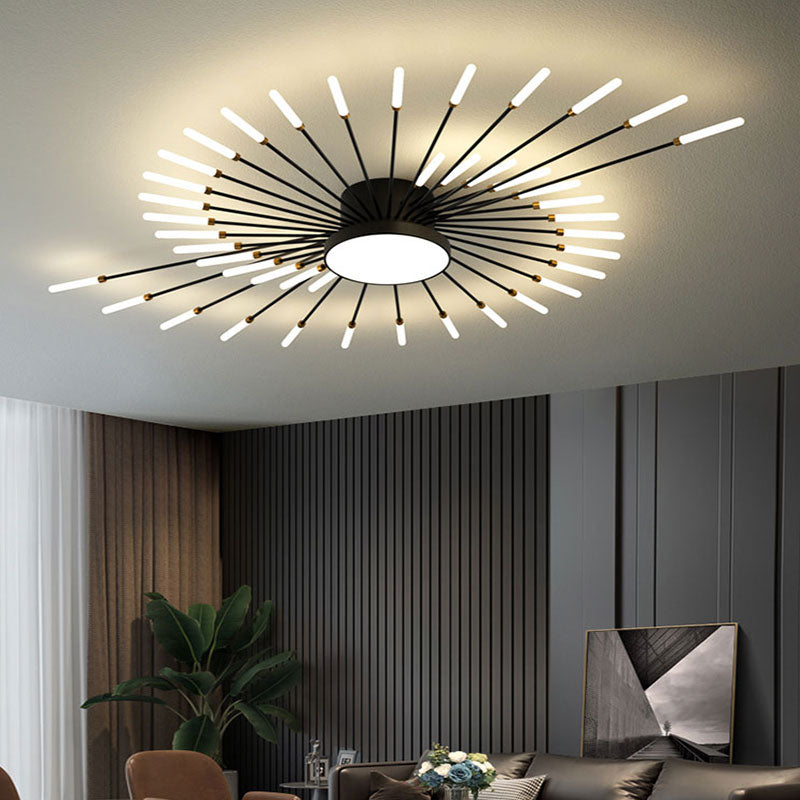 Ceiling Light | Sunburst Firework Design